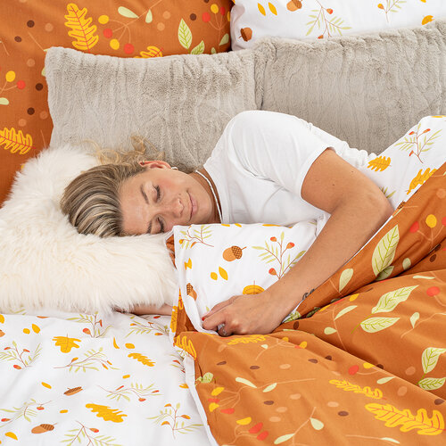 4Home Bavlněné povlečení Podzim, 220 x 200 cm, 2 ks 70 x 90 cm