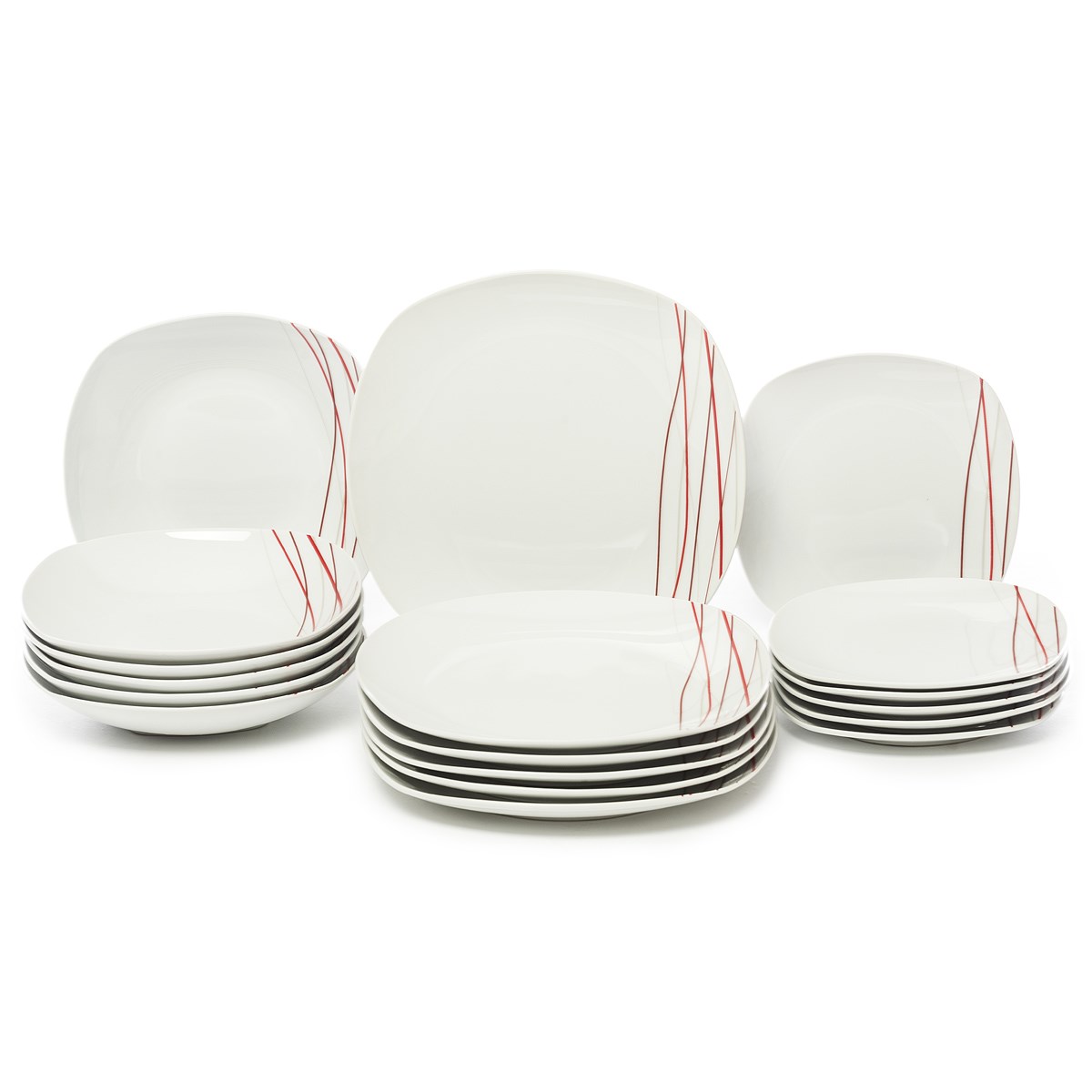 Domestic Sencilla 18-dielna jedálenská súprava, MÄSER