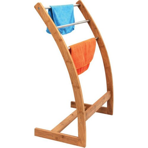 MSV Bambusz törülközőtartó 3 rúd 57 x 35 x 85 cm