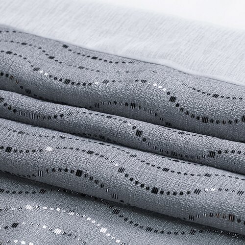 AmeliaHome Firanka Nelia Eyelets, 140 x 250 cm