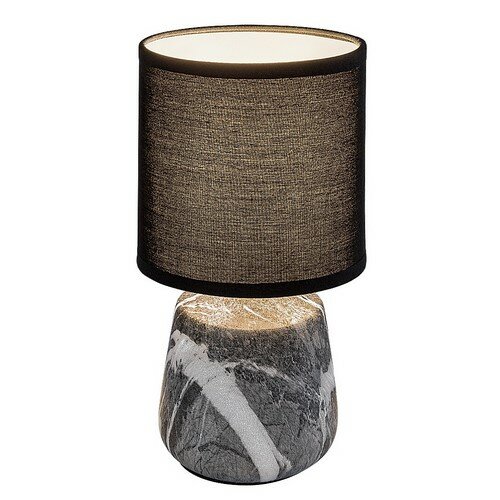 Rabalux 74066 stolní lampa Nalisa, válcovitá, černá