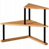 Kesper 58808 Kücheneckregal Bambus/Metall, 5 2 x 39 x 29,5 cm