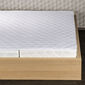 Átvarrott matracvédő fehér, 90 x 200 cm