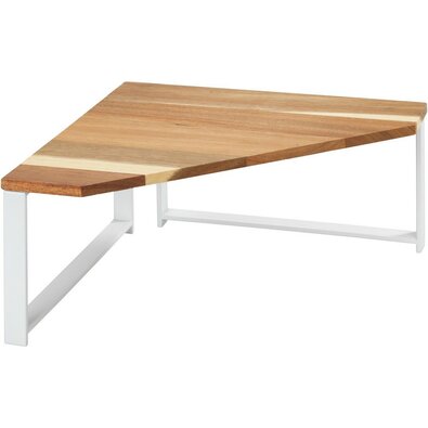 Wenko Louisa Acacia kotna polica, 1 polica, 30 ×30 × 15 cm