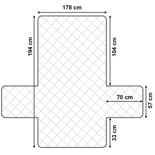 4Home Wasserdichte Sofaabdeckung Pocket, 178 x 194 cm