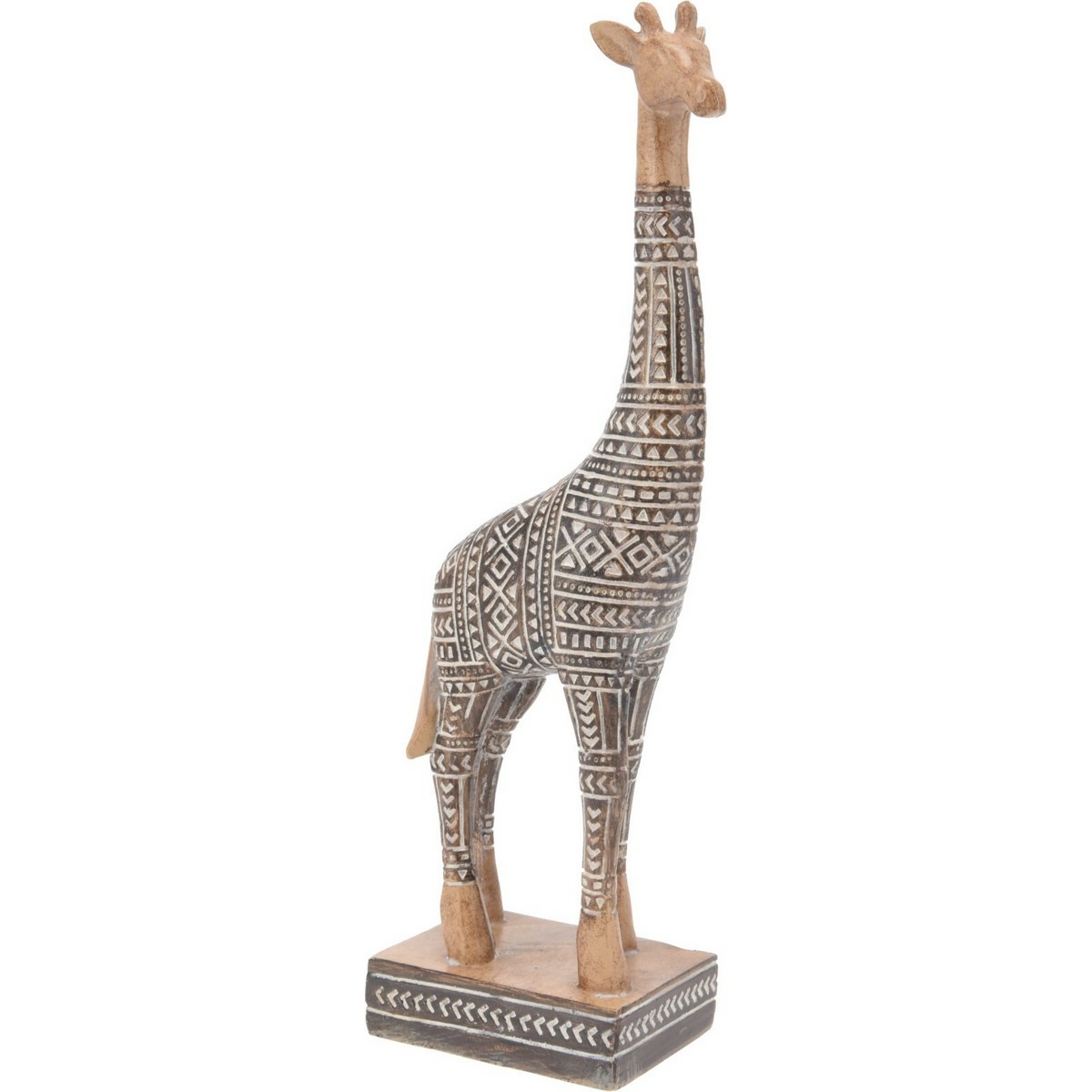 Polyresinová dekorácia Žirafa, 10 x 31 x 6,5 cm