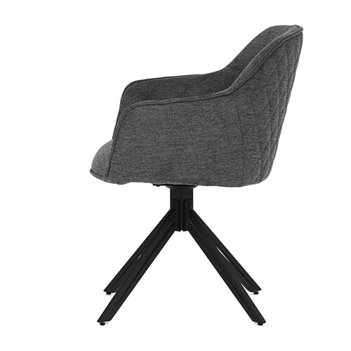Sada jídelních židlí s vratným mechanismem HC-533 GREY2, 2 ks
