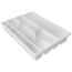 Orion Serving tray s posuvným dílem, 39 x 29 cm,bela