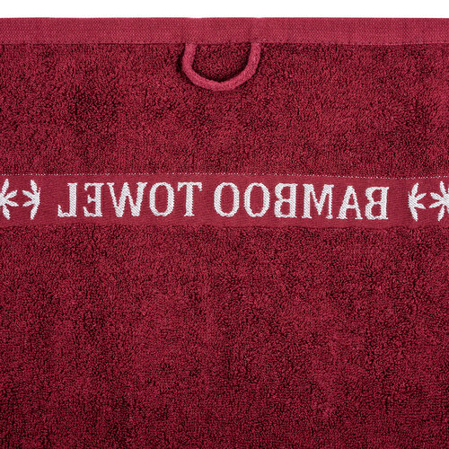 Bamboo Burgundy brisa, 70 x 140 cm