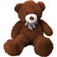 Plüschbär Harry, 120 cm, Dunkelbraun