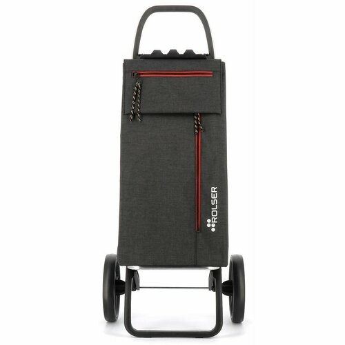 Rolser Nakupovalna torba na kolesih Wallaby Tweed2 Logic RSG, črna