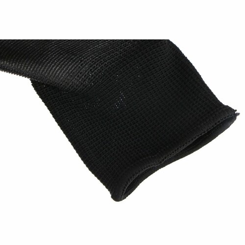 Sixtol Delovne poliestrske rokavice GLOVE PE-PU 10črne, velikost 10"
