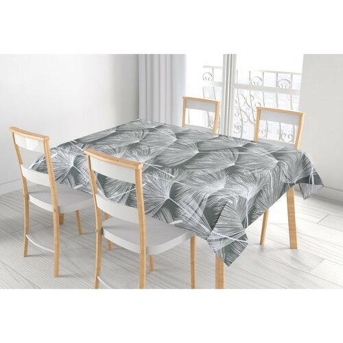 Bellatex Скатертина Adéla Пух сірий, 100 x 100 см