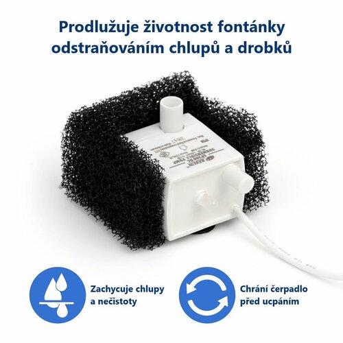 PetSafe® Náhradné penové filtre pre fontánky PetSafe® Viva™ 2 ks