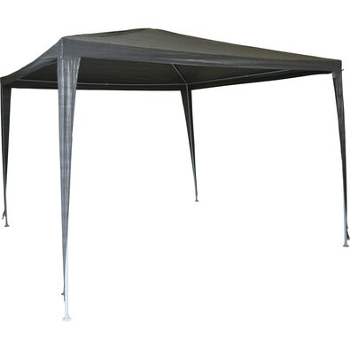 Gartenparty-Pavillon Grau, 300 x 300 x 245 cm