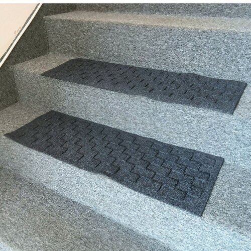 HOME ELEMENTS Stopnica za stopnice Step mat siva,25 x 75 cm