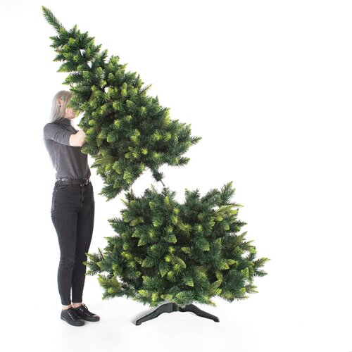 AmeliaHome Vianočný stromček Borovica Klaus, 120 cm