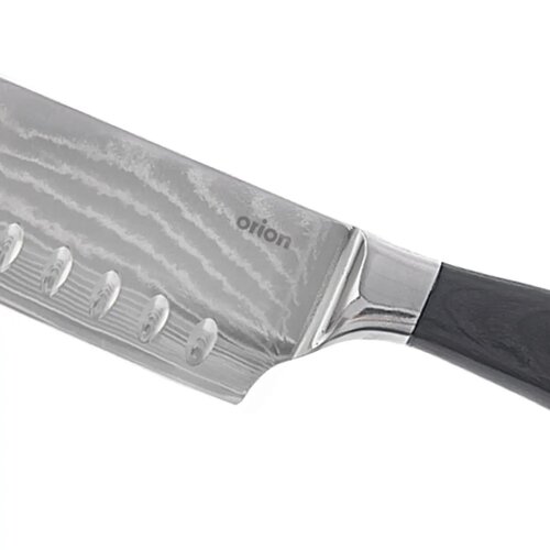 Orion Nóż kuchenny santoku, stal damasceńska, 18,5 cm