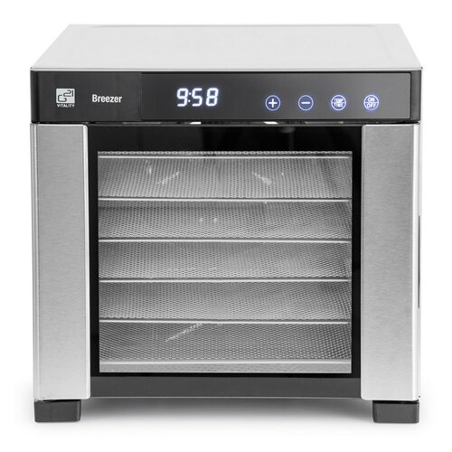 Sušička ovocia G21 Breezer, nerezová oceľ