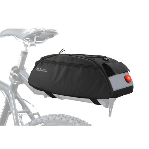 Compass Велосумка на задній багажник + задній LED-ліхтар
