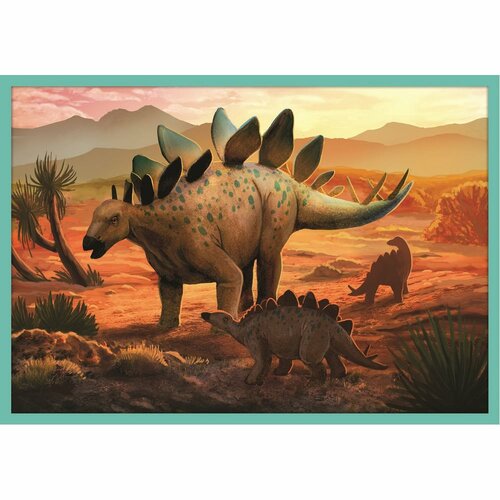 Trefl Puzzle Dinosauři, 10v1