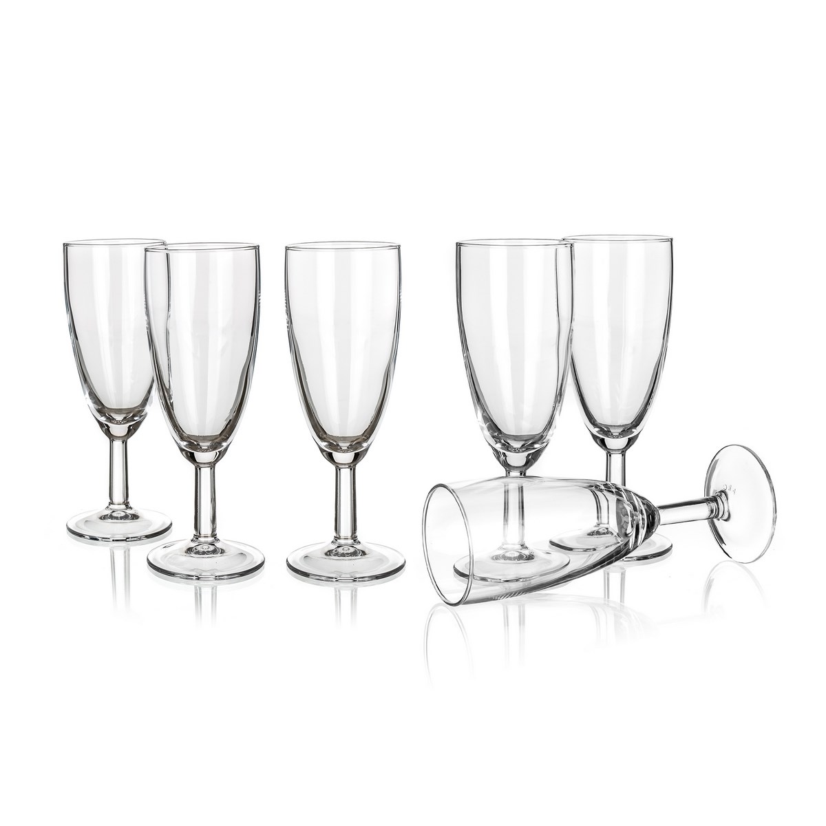 6-dielna sada pohárov na sekt Pacome 145 ml