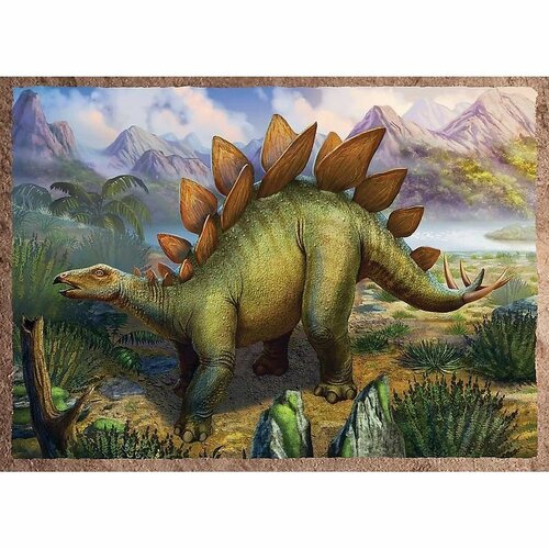 Obrázok TREFL Puzzle pro děti 4v1 - Dinosauři (35 - 70 dílků)