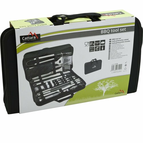 Cattara 13102 Grillező eszközök, 27 db