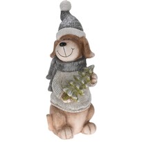 Decorațiune LED ceramică Dog with tree, 23 x 23x 61 cm Decorațiune LED ceramică Dog with tree, 23 x 23x 61 cm