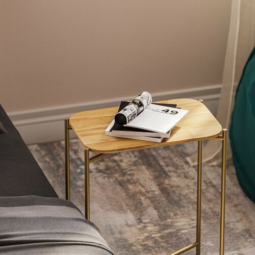 Măsuță auxiliară Same Gold and Natural