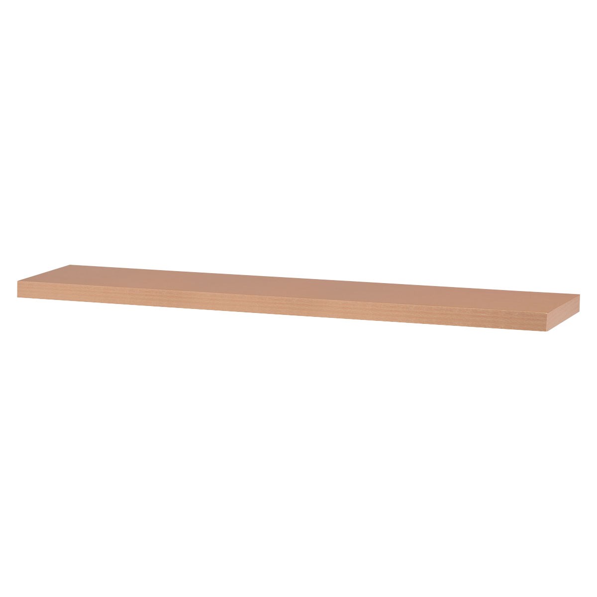 Nástěnná polička Shelfy 120 cm, buk, 120 cm