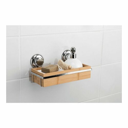 Kompaktor Bambusova kopalniška polica Bestlock SPABambus, 27,6 x 14,8 x 12,7 cm