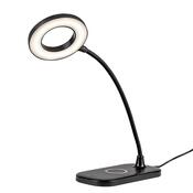 Rabalux 74013 stolná LED lampa Harding, 5 W, čierna