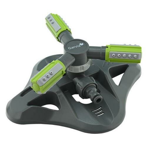 Garvia Garten-Regner, rund, 3 Arme