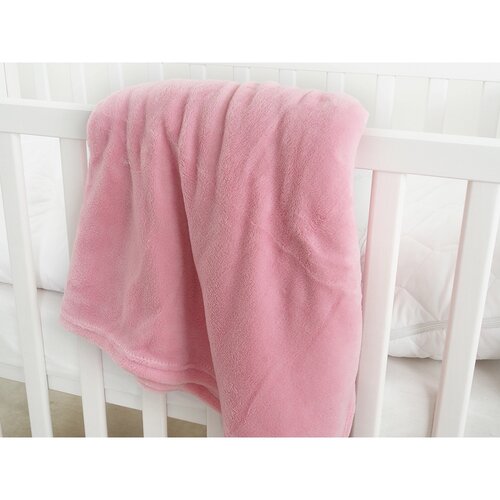 B.E.S. Petrovice Kinderdecke Mikroflanell exclusive,  Rosa, 110 x 140 cm