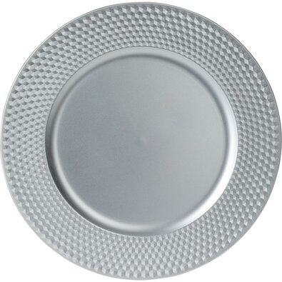 Podkładka pod talerz Silver Cubes, 33 cm