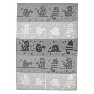 Orion Kuhinjska krpa Mačke, 50 x 70 cm, set 3 kos