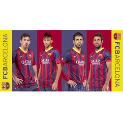 Osuška FC Barcelona players, 75 x 150 cm