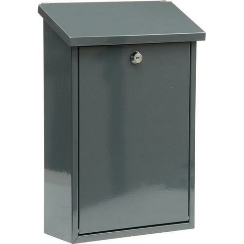 Levně Poštovní schránka šedá, 40 x 25 x 10 cm