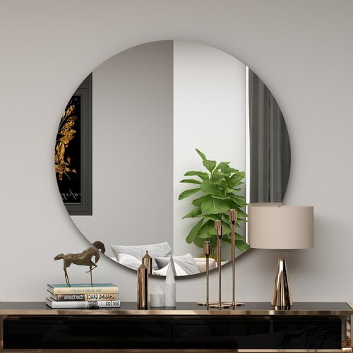 Zrkadlo Zeos Black 70 cm