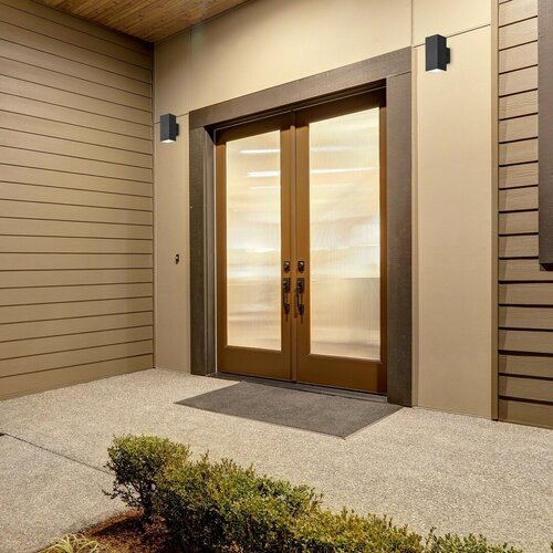 Rabalux 77157 zewnętrzna lampa ścienna LED Urfa,18 W, IP65, czarna