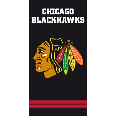 Ręcznik kąpielowy NHL Boston Bruins Black, 70 x 140 cm