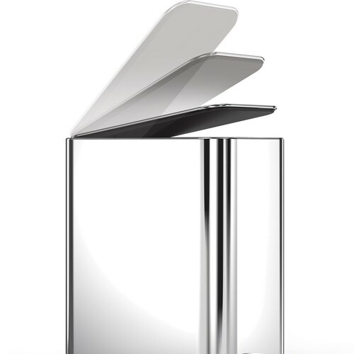 Simplehuman Вузький сміттєвий кошик з педаллю 5 л,нержавіюча сталь, блискуча
