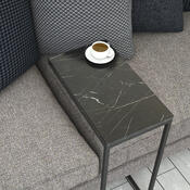 Приставний столик Callen Black Marble