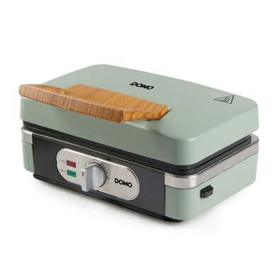 DOMO DO9276C sendvičovač 3 v 1, matná zelená