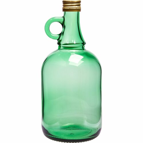 Gąsior szklany, 1 l, zielony