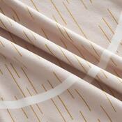 4Home Spannbezug für Sessel Abstract beige, 90-140 cm + gratis Kissenbezug
