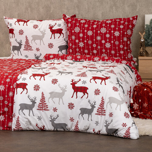 Lenjerie de pat din bumbac 4Home Snow, 140 x 200 cm, 70 x 90 cm