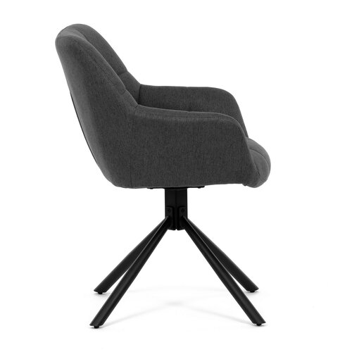 Sada jedálenských stoličiek s vratným mechanizmomHC-532 GREY2, 2 ks