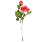 Rózsa művirág, rózsaszín, 46 cm